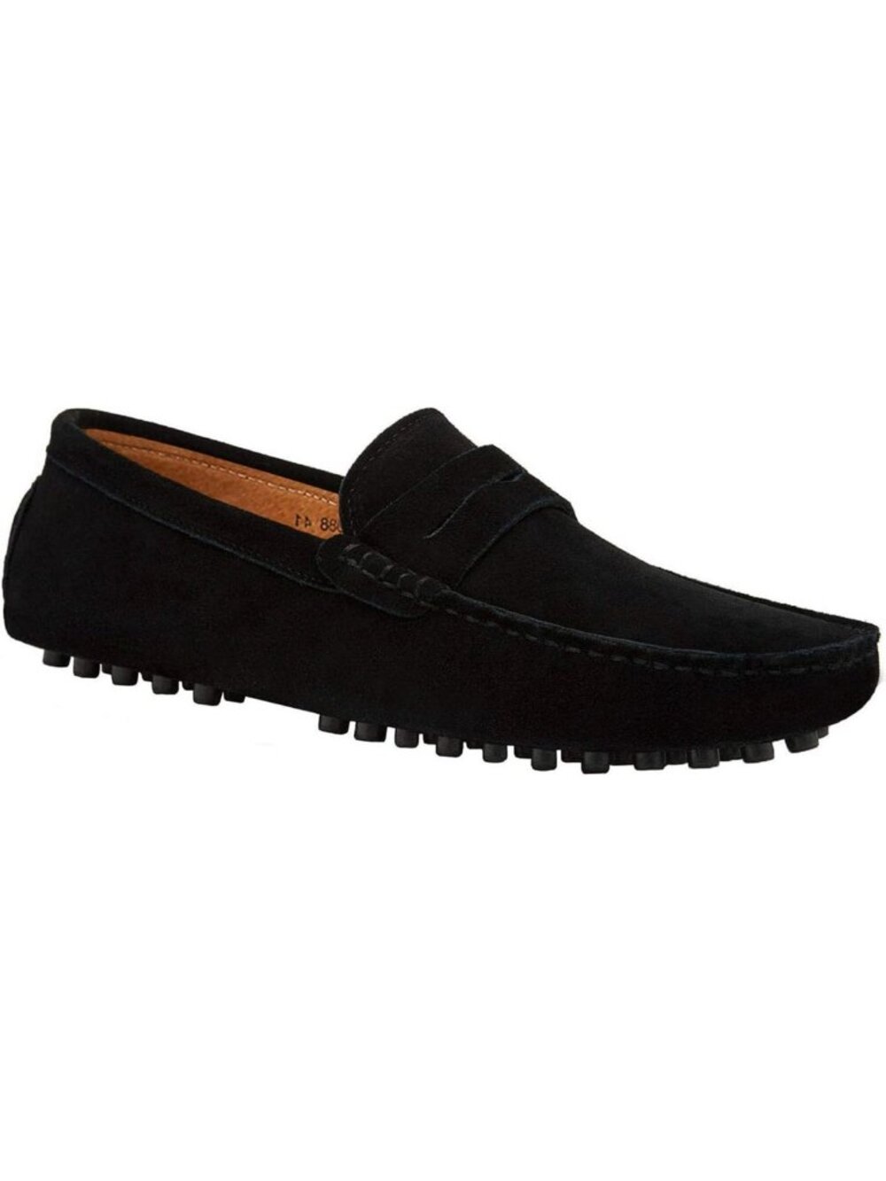 Stylish Men's Suede Moccasins - Casual Slip-On Penny Loafers for Driving & Dress
